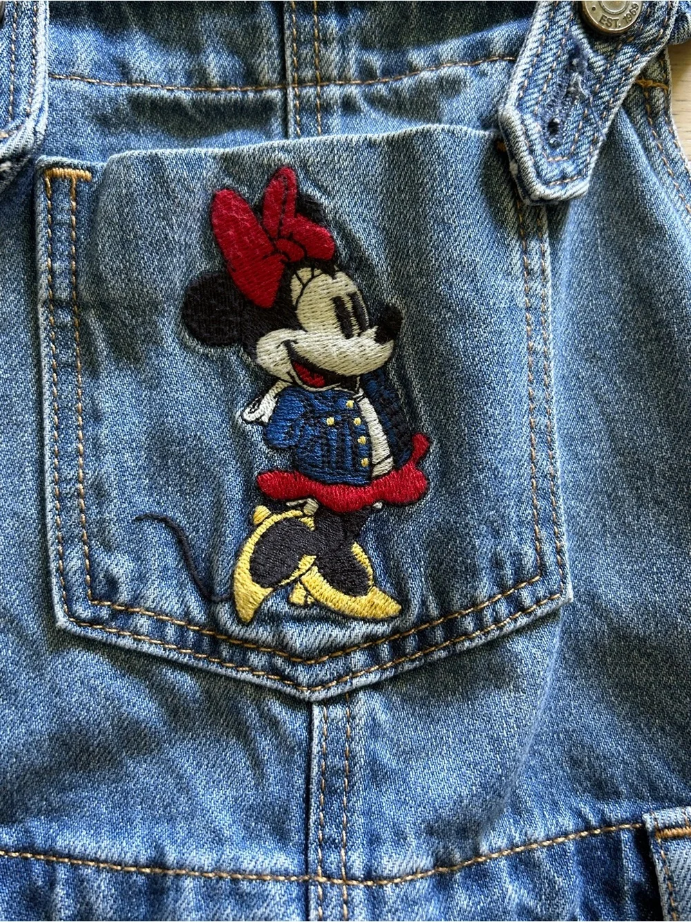 GAP | Disney Denim Kids Overalls - Minnie Mouse